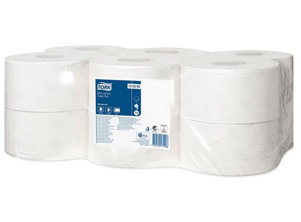 Toalettpapir TORK Advance 1L T1 500m (6) Tork toalettpapir for Sytem T1 